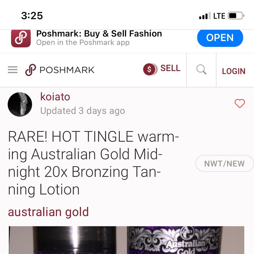 Tanning/Bronzer “Rare”